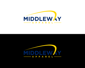 Logo Design entry 2944164 submitted by anameen1122 to the Logo Design for MiddleWay Apparel run by MiddleWayApparel