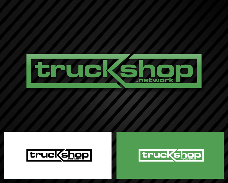 Logo Design entry 2952138 submitted by khaira to the Logo Design for truckshop.network run by Truckexpert