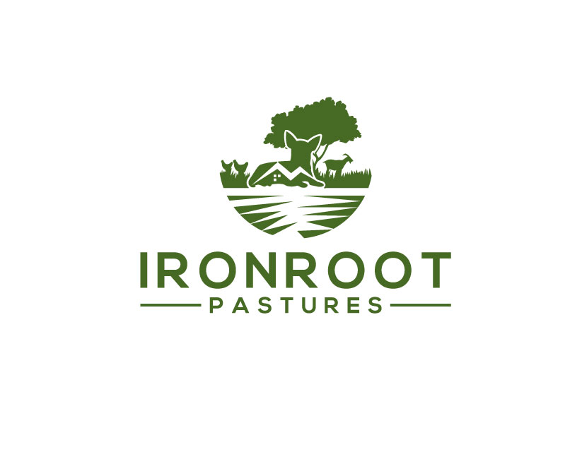 Logo Design entry 2957154 submitted by design Art  to the Logo Design for ironrootpastures.com run by ironrootpastures