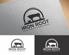Logo Design entry 2948295 submitted by savana to the Logo Design for ironrootpastures.com run by ironrootpastures