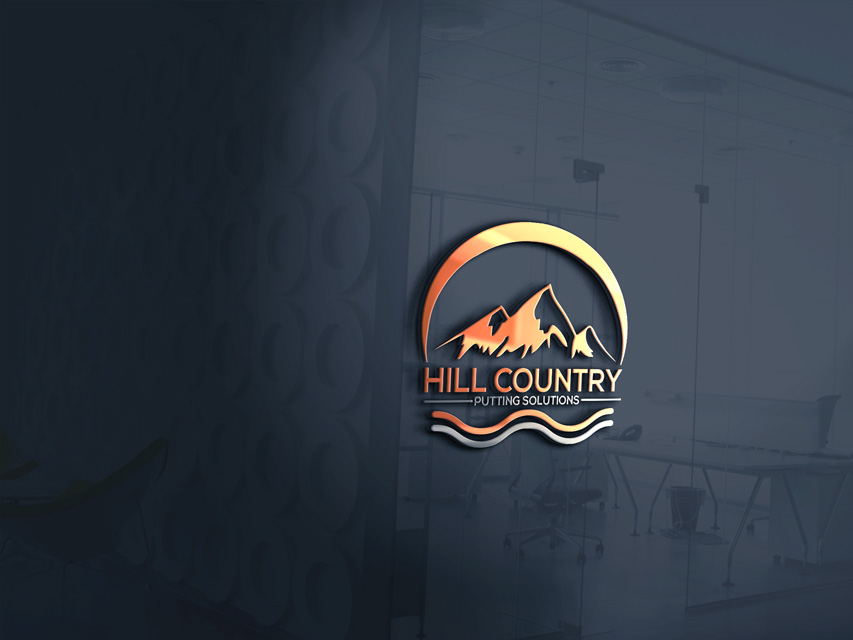 Logo Design entry 2948564 submitted by MuhammadR to the Logo Design for Hill Country Putting Solutions run by ehill654321