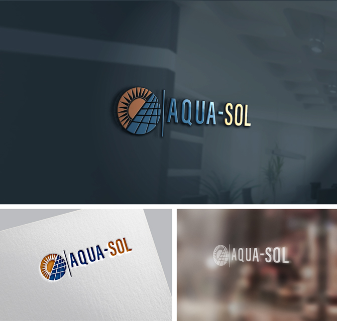 Logo Design entry 2952772 submitted by Design Rock to the Logo Design for Aqua-Sol run by Kpisupati