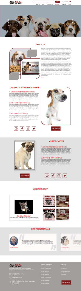 Web Design entry 3073052 submitted by Pranavx