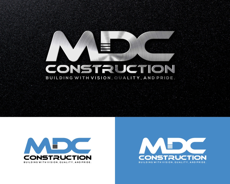 Logo Design entry 2955369 submitted by beckydsgn to the Logo Design for MDC Construction run by mdcconstruction1