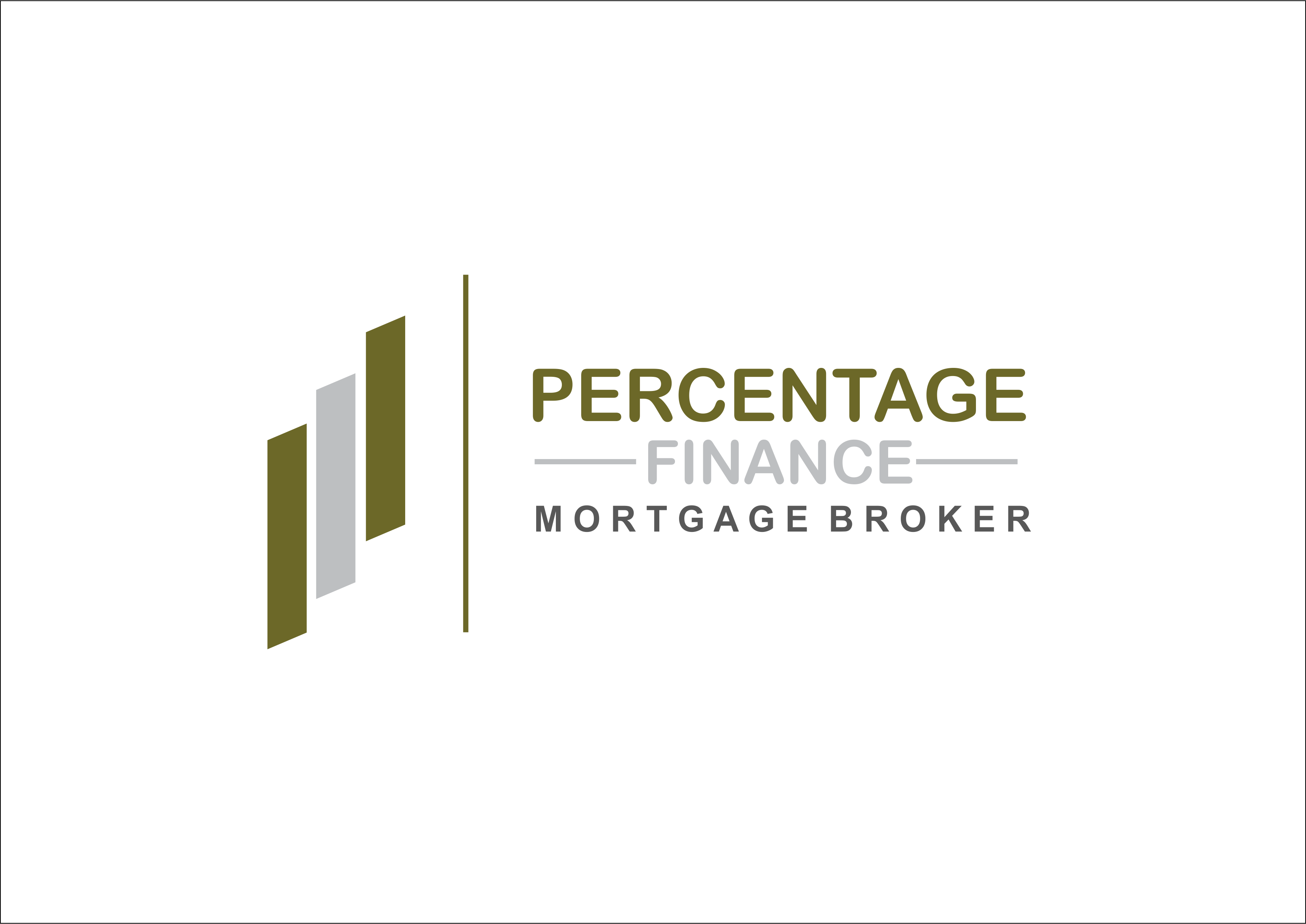 Logo Design entry 2953647 submitted by Ainunfaizin to the Logo Design for Percentage Finance run by ParisaC
