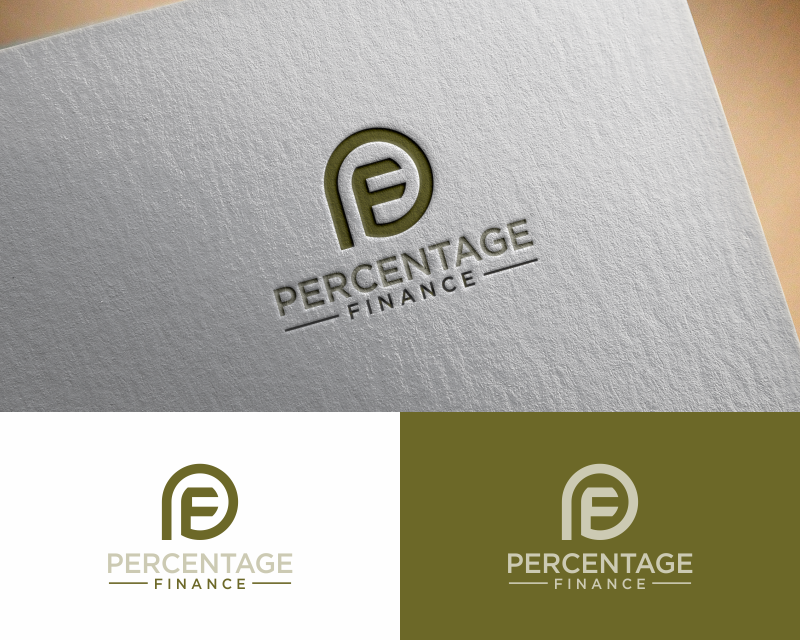 Logo Design entry 2952100 submitted by roteo to the Logo Design for Percentage Finance run by ParisaC