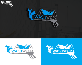 Logo Design entry 2957277 submitted by roteo to the Logo Design for WashWorx run by D11olson