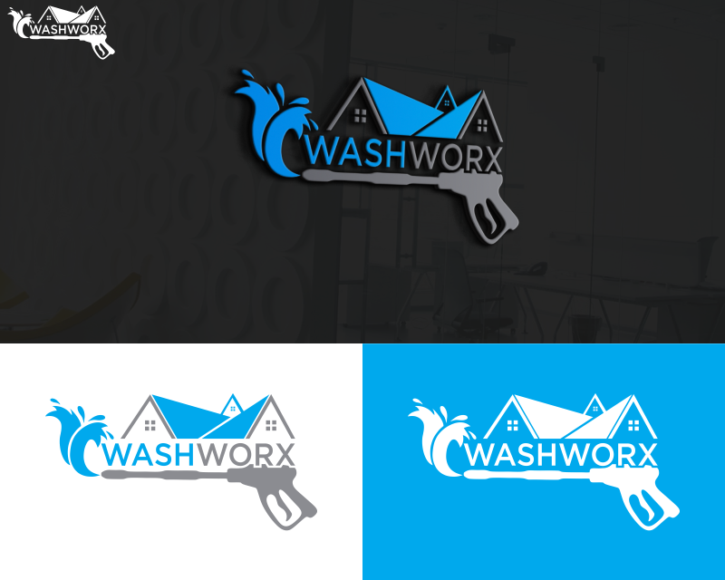 Logo Design entry 2965103 submitted by kipli to the Logo Design for WashWorx run by D11olson