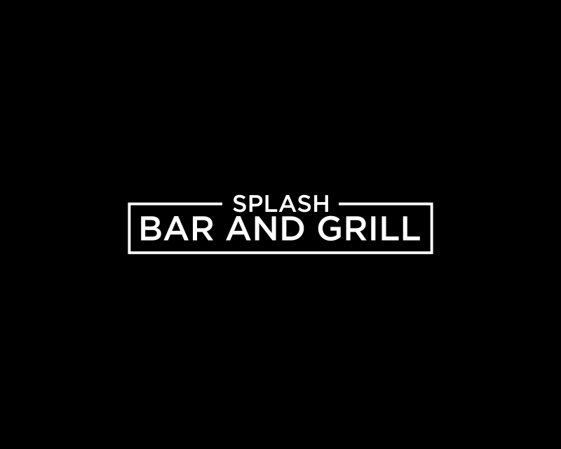 Logo Design entry 2968032 submitted by eunoia to the Logo Design for Splash Bar and Grill run by baijiabdul