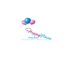 Logo Design entry 2959963 submitted by Jheebsyn  to the Logo Design for Happy Times Party Decor run by cbkn76