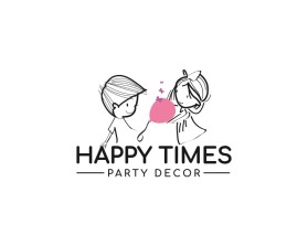 Logo Design entry 2960862 submitted by bartous to the Logo Design for Happy Times Party Decor run by cbkn76
