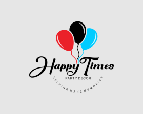 Logo Design entry 2959752 submitted by Erlando to the Logo Design for Happy Times Party Decor run by cbkn76