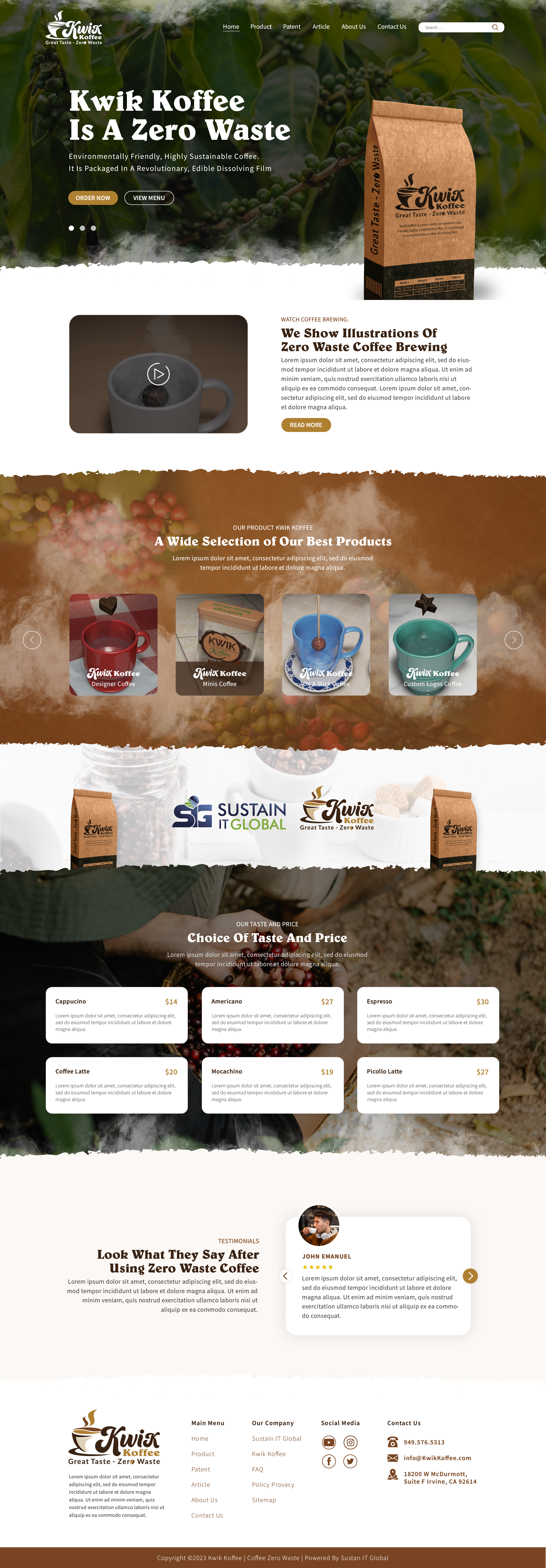 Web Design entry 3081270 submitted by andi94ashar