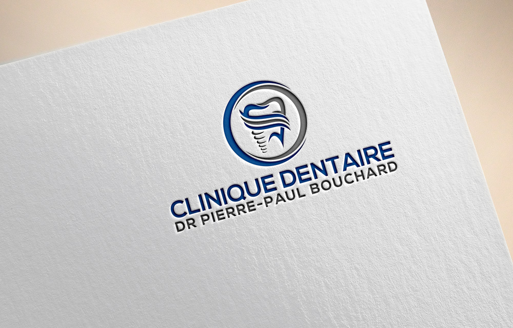 Logo Design entry 2963291 submitted by Design Rock to the Logo Design for Clinique Dentaire Dr Pierre-Paul Bouchard run by bouchard
