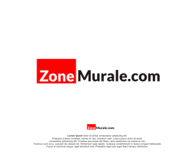Logo Design entry 2963268 submitted by burhan715 to the Logo Design for ZoneMurale.com run by northtrex39