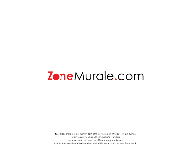 Logo Design entry 2962654 submitted by manaf to the Logo Design for ZoneMurale.com run by northtrex39