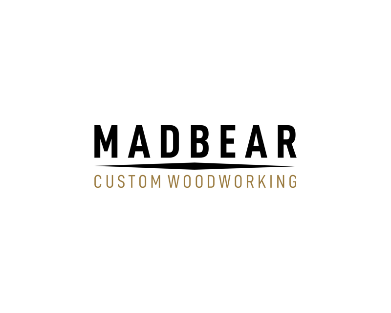Logo Design entry 2964206 submitted by Tal to the Logo Design for MadBear Custom Woodworking run by Madbear