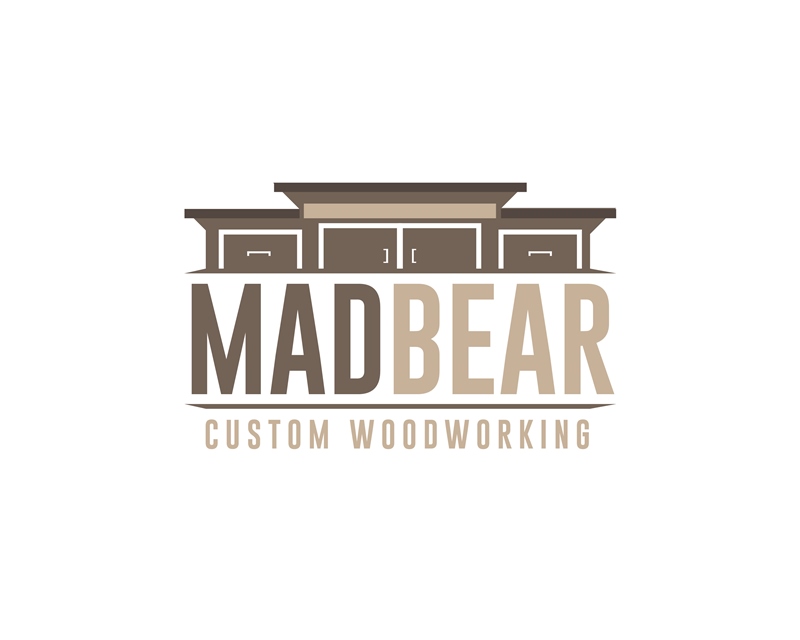 Logo Design entry 2964092 submitted by Arasyahit to the Logo Design for MadBear Custom Woodworking run by Madbear