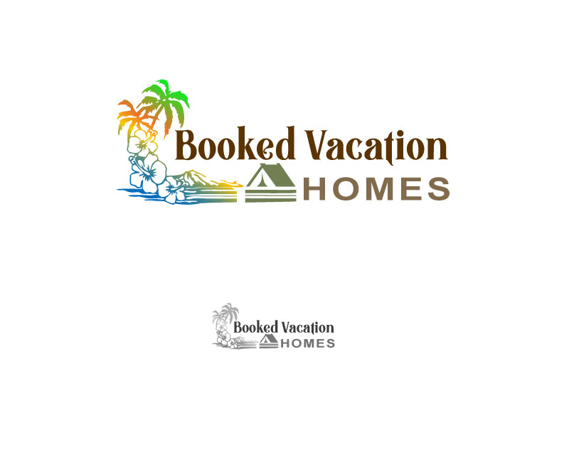 Logo Design entry 2965615 submitted by krisdesign to the Logo Design for Booked Vacation Homes run by managestr