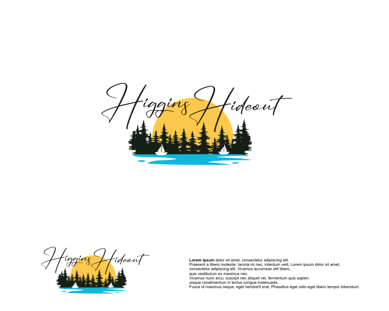 Logo Design entry 2968305 submitted by MKcreativestd to the Logo Design for Higgins Hideout run by benhartwig81