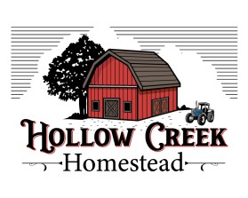 Logo Design Entry 2974805 submitted by firda to the contest for Hollow Creek Homestead run by ryan@wholesomehousewife.com