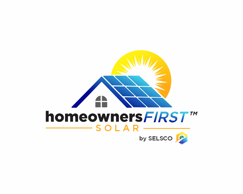 Logo Design entry 2969056 submitted by McRiver to the Logo Design for HomeownersFirst SOLAR run by jacenroberts