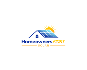 Logo Design Entry 2969819 submitted by RENDY to the contest for HomeownersFirst SOLAR run by jacenroberts