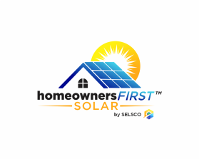 Logo Design entry 2969056 submitted by McRiver to the Logo Design for HomeownersFirst SOLAR run by jacenroberts