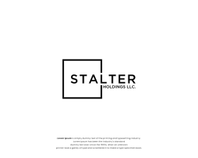 Logo Design entry 2969495 submitted by asaf to the Logo Design for Stalter Holdings LLC. run by dstalter