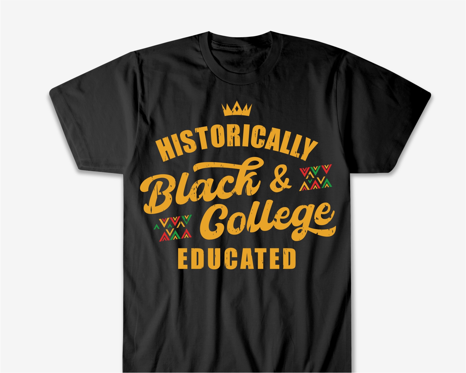T-Shirt Design entry 2972779 submitted by Armchtrm to the T-Shirt Design for Historically Black and College Educated run by Godsamazinggifts
