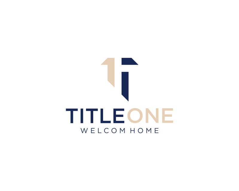 Logo Design entry 2973493 submitted by tekhnik to the Logo Design for TitleOne run by CBreck