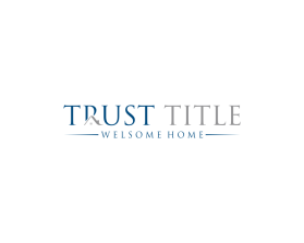 Logo Design entry 2972153 submitted by Hanabi to the Logo Design for Trust Title run by CBreck
