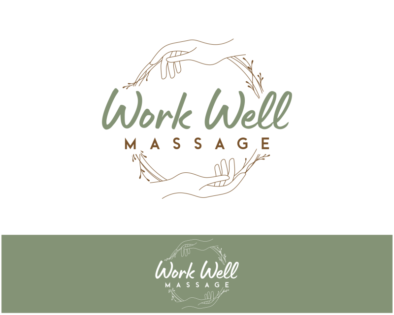Logo Design entry 2975924 submitted by Digiti Minimi to the Logo Design for Work Well Massage run by Workwellmassage