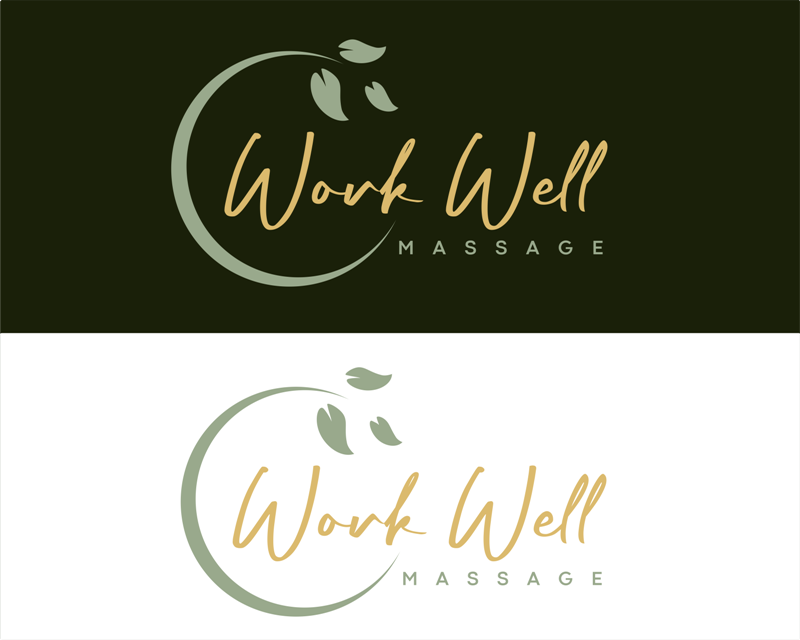 Logo Design entry 2975924 submitted by ddutta806 to the Logo Design for Work Well Massage run by Workwellmassage