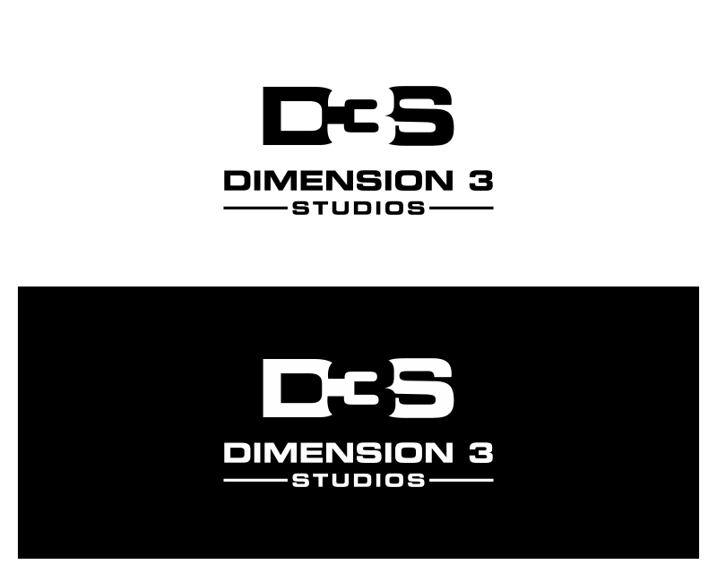 Logo Design entry 2976266 submitted by kentang to the Logo Design for Dimension 3 Studios run by dim3studios