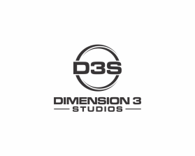 Logo Design entry 2975837 submitted by irfankhakim to the Logo Design for Dimension 3 Studios run by dim3studios