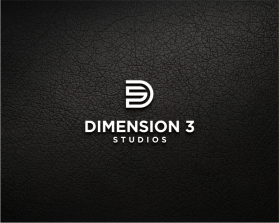 Logo Design Entry 2980222 submitted by ucingarong to the contest for Dimension 3 Studios run by dim3studios