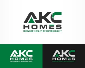 Logo Design entry 2979568 submitted by pokepak to the Logo Design for AKC Homes run by clintacrawford31