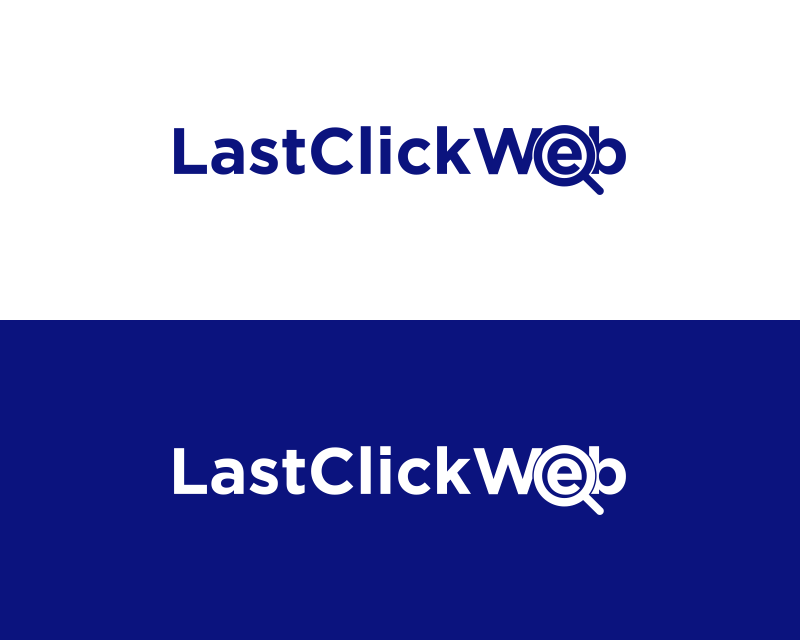 Logo Design entry 2976042 submitted by Ullet to the Logo Design for LastClickWeb run by LastClickWeb