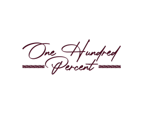 Logo Design entry 2982179 submitted by nsdhyd to the Logo Design for One Hundred Percent run by Bensboat