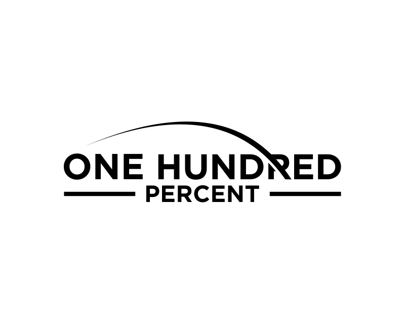 Logo Design entry 2977175 submitted by irfankhakim to the Logo Design for One Hundred Percent run by Bensboat