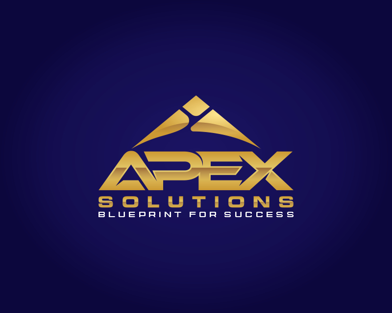 Logo Design entry 2981540 submitted by Tony_Brln to the Logo Design for APEX Solutions run by JVlogo99