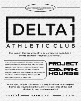 T-Shirt Design entry 2977865 submitted by dapsamgraphics to the T-Shirt Design for Delta1 Athletic Club run by Zsaenz12