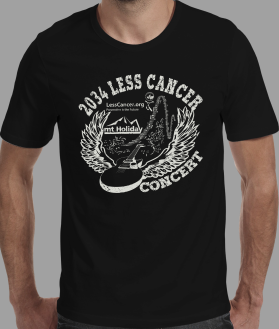 T-Shirt Design Entry 3097866 submitted by dragandjb to the contest for Less Cancer/Mt. Holiday Benefit Concert run by sarah@sarahsconsulting