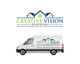 Logo Design entry 2983041 submitted by tiveeight to the Logo Design for Creative Vision Remodeling run by alexgonik