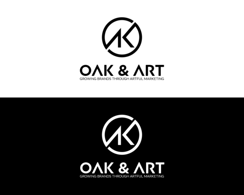 Logo Design entry 2994953 submitted by tenyoks to the Logo Design for OAK & Art run by KristinV