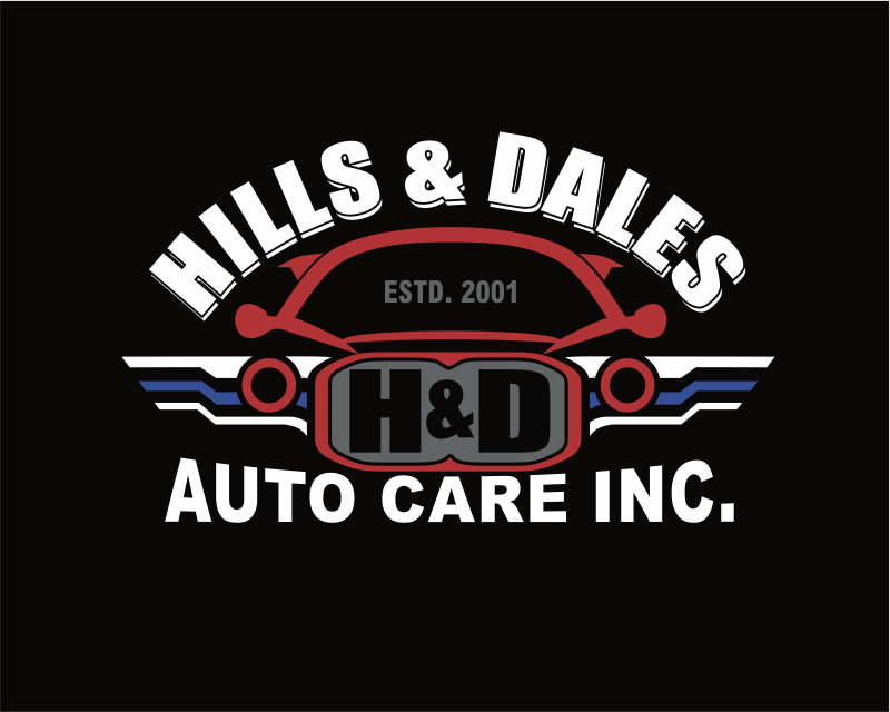 Logo Design entry 2988301 submitted by dragandjb to the Logo Design for Hills & Dales Auto Care run by pbiscan