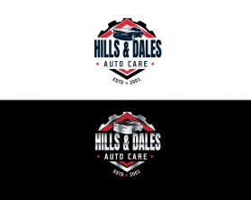 Logo Design Entry 2983675 submitted by Design_Leeni to the contest for Hills & Dales Auto Care run by pbiscan