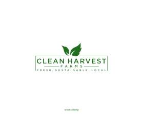 Logo Design Entry 2987677 submitted by ikho to the contest for Clean Harvest Farms run by mike1seringer
