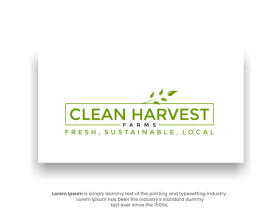 Logo Design entry 2980504 submitted by andsue to the Logo Design for Clean Harvest Farms run by mike1seringer